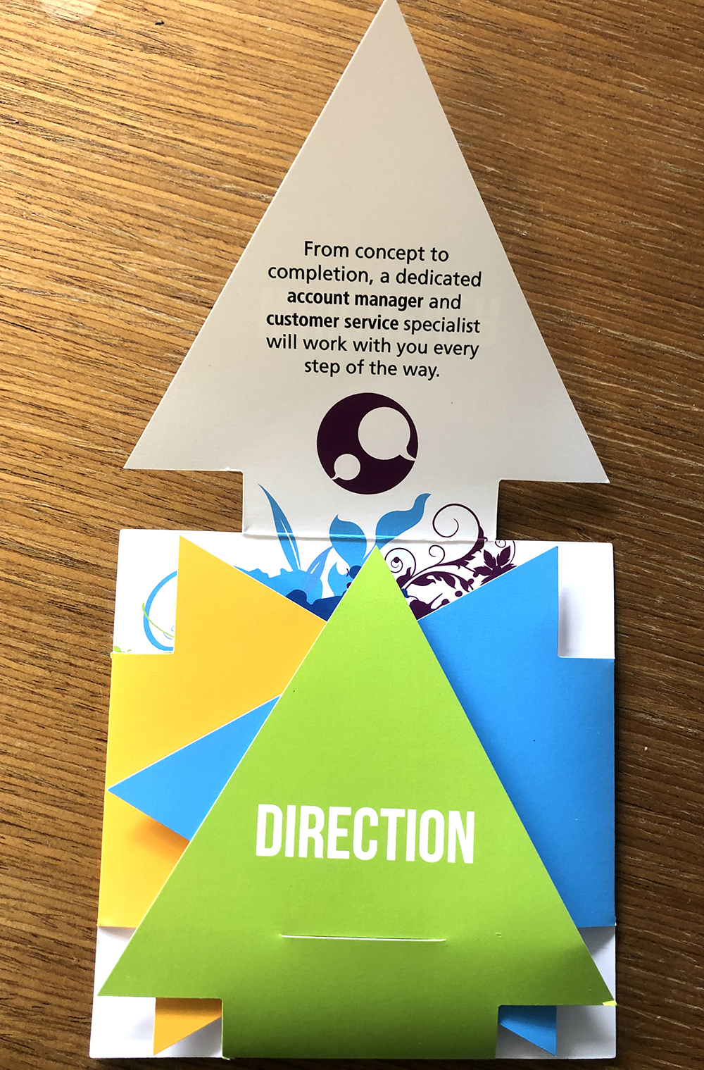 Die cut mailers